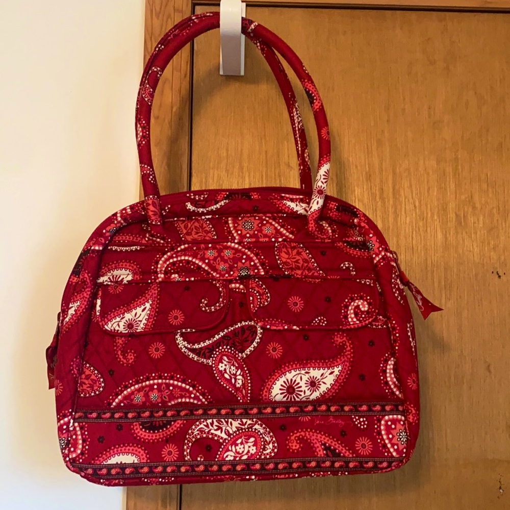Vintage Vera Bradley Purse. Black and red